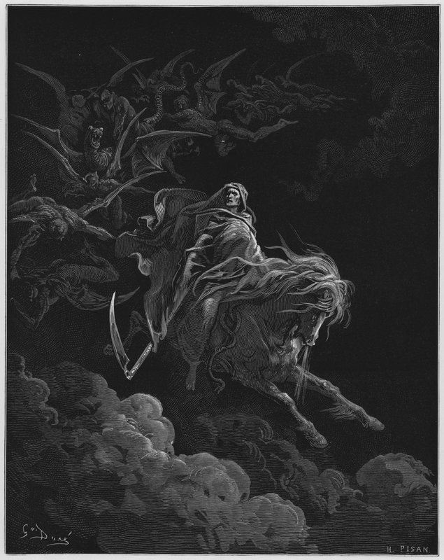 Gustave Dore Raamattu: Näky kuolemasta tekijältä Gustave Dore