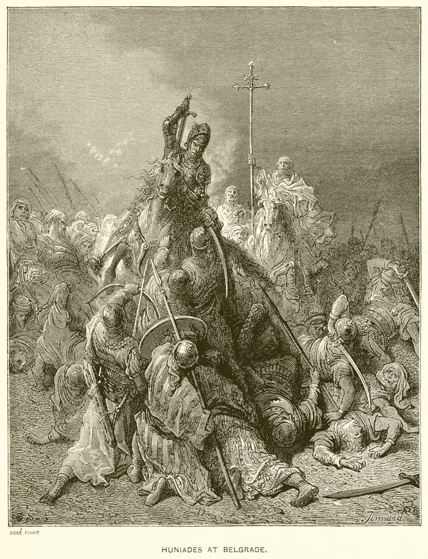 Huniades Belgradissa tekijältä Gustave Dore