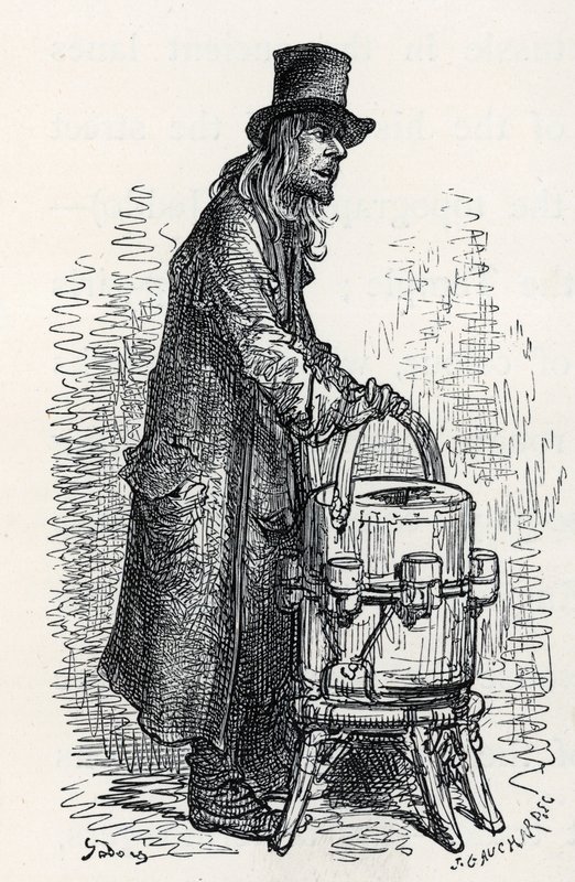Limonadin myyjä tekijältä Gustave Dore