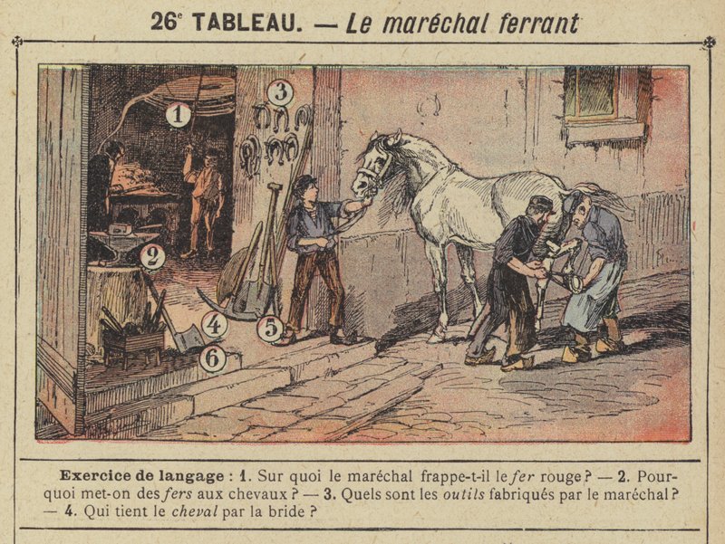 Le marechal Ferrant (väri litho) tekijältä Gustave Fraipont