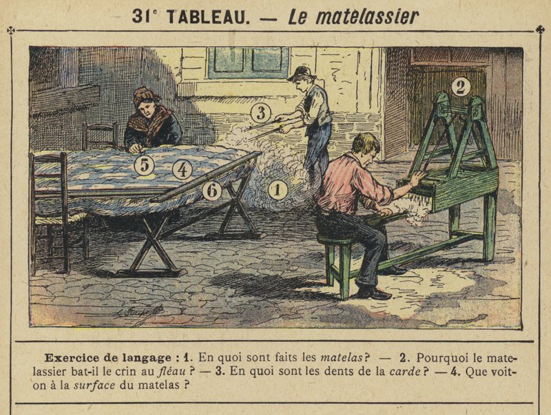 Patjantekijä (värilitro) tekijältä Gustave Fraipont