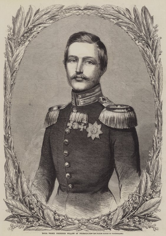 HRH Preussin prinssi Frederick William tekijältä Gustave Janet
