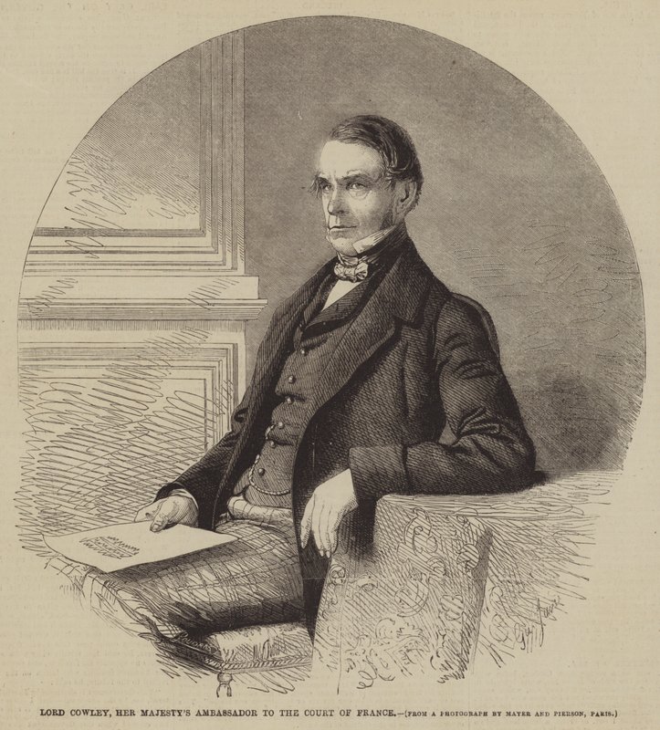 Lord Cowley, Hänen Majesteettinsa suurlähettiläs Ranskan tuomioistuimessa tekijältä Gustave Janet