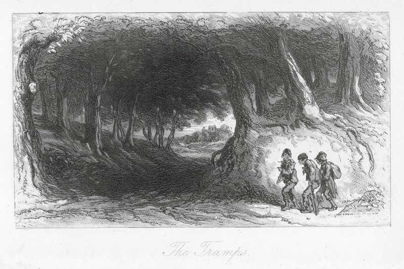 Lontoon kadut: (kaiverrus) tekijältä Hablot Knight (1815 92) Browne