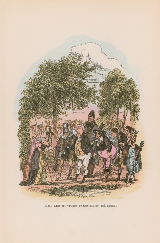 Kuvitus Pickwick Papers -teokseen tekijältä Hablot Knight Browne