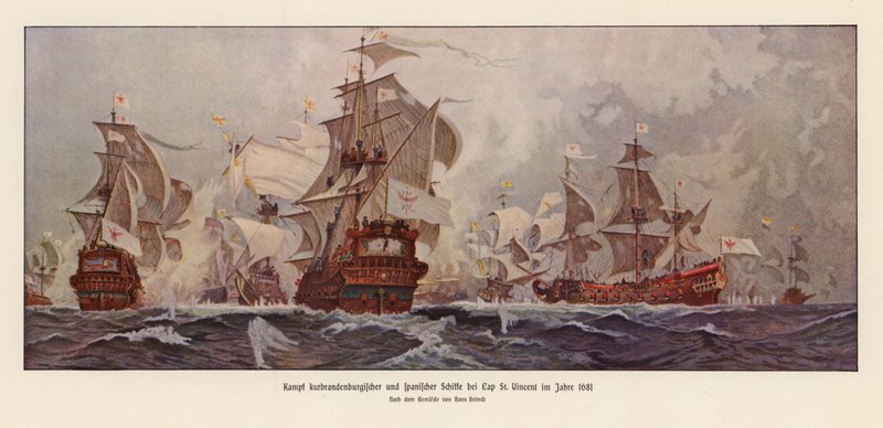 Cape St Vincentin taistelu tekijältä Hans Bohrdt
