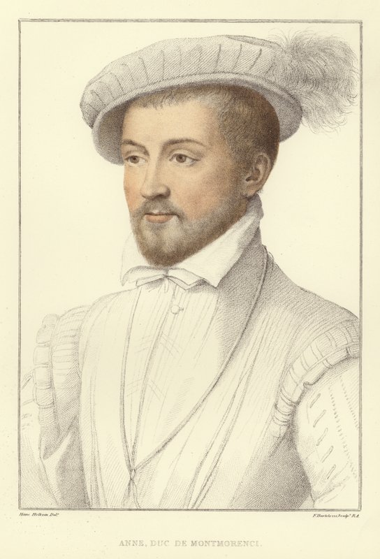 Anne, duc de Montmorenci (akvatinta) tekijältä Hans Holbein der Jüngere