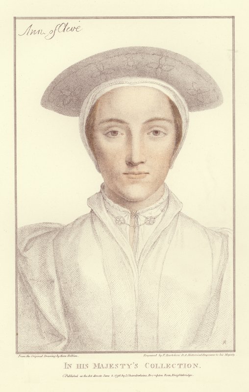 Anne of Cleves (akvatinta) tekijältä Hans Holbein der Jüngere