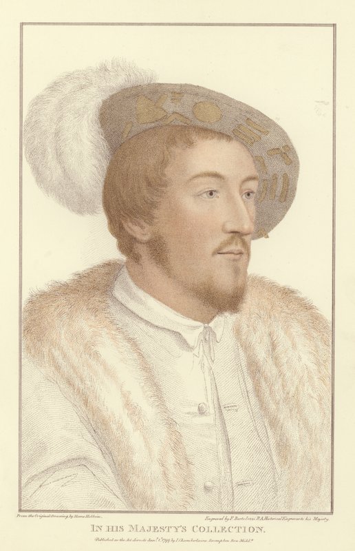 Anonyymi mies (akvatintti) tekijältä Hans Holbein der Jüngere