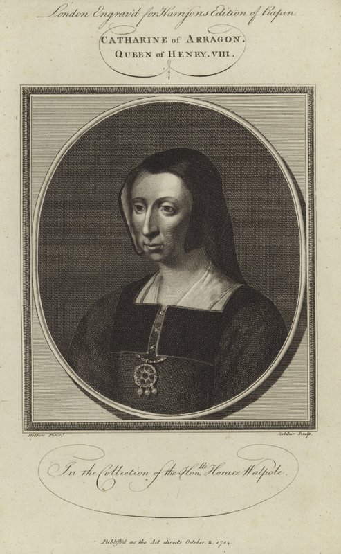 Katariina Aragonialainen tekijältä Hans Holbein der Jüngere