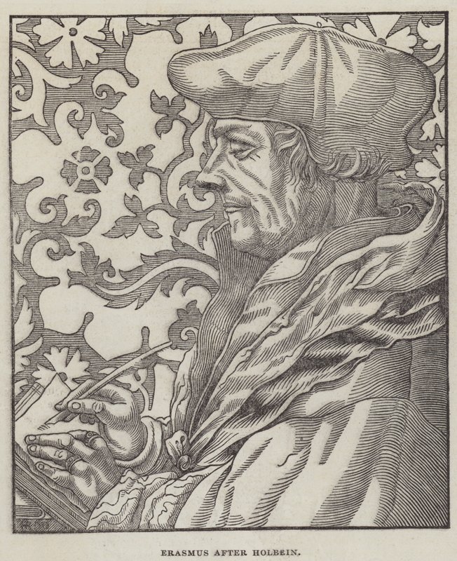 Erasmus tekijältä Hans Holbein der Jüngere