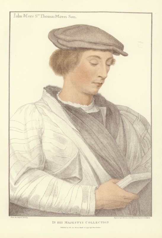 John More, Sir Thomas Moren poika (akvatintti) tekijältä Hans Holbein der Jüngere