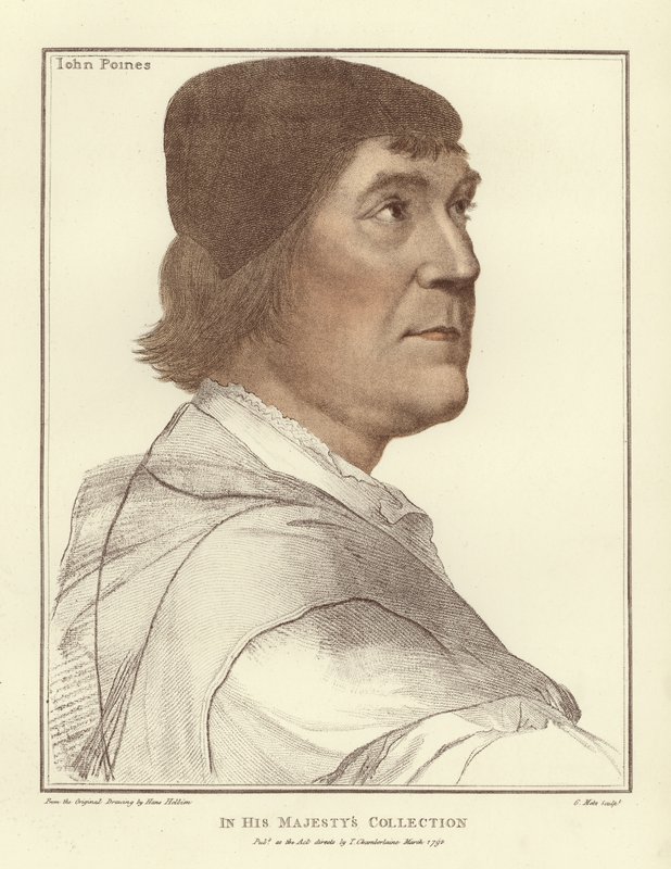 John Poines (akvatinta) tekijältä Hans Holbein der Jüngere