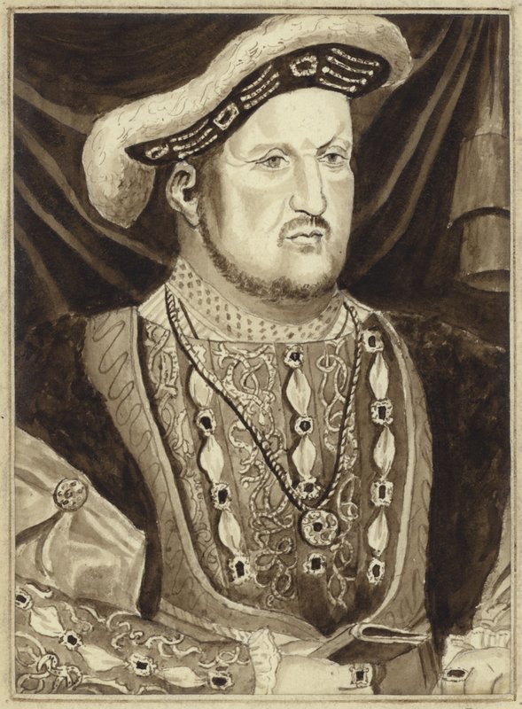 Englannin kuningas Henrik VIII tekijältä Hans Holbein der Jüngere