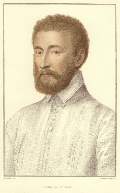 Monsieur La Faille (akvatinta) tekijältä Hans Holbein der Jüngere
