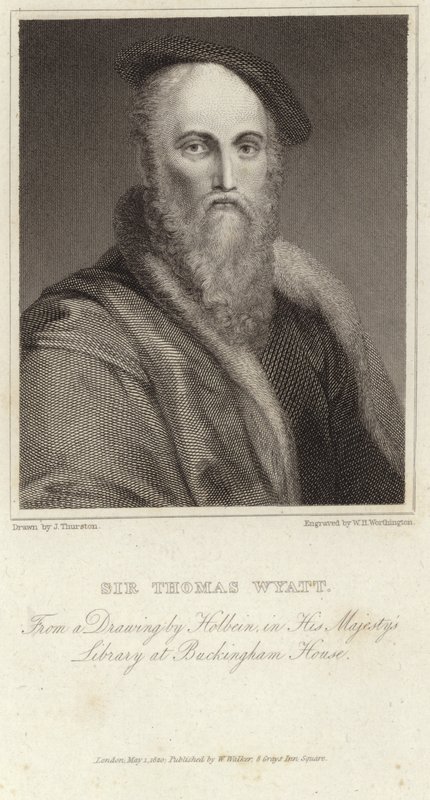 Sir Thomas Wyattin muotokuva tekijältä Hans Holbein der Jüngere
