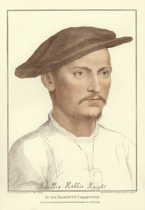 Sir Philip Hoby (akvatintta) tekijältä Hans Holbein der Jüngere