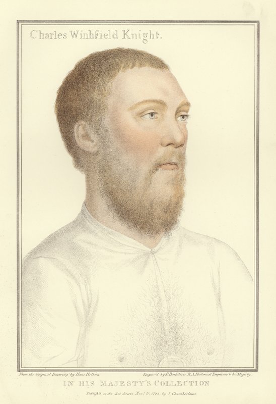 Sir Richard Wingfield (akvatinta) tekijältä Hans Holbein der Jüngere