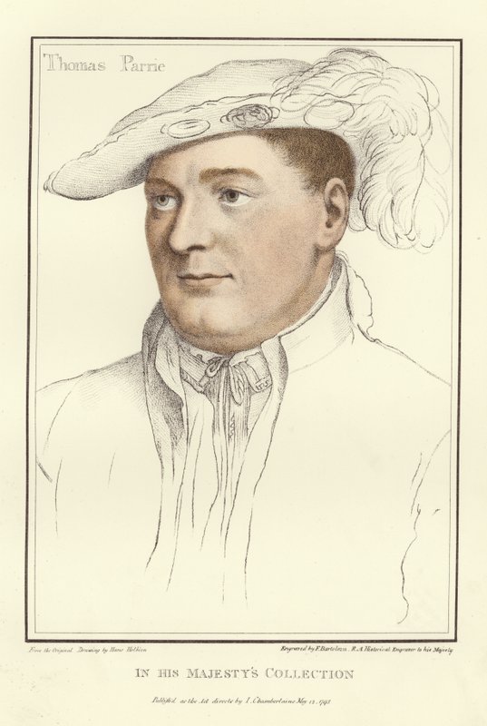 Sir Thomas Parry (akvatintti) tekijältä Hans Holbein der Jüngere