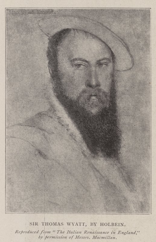 Sir Thomas Wyatt tekijältä Hans Holbein der Jüngere