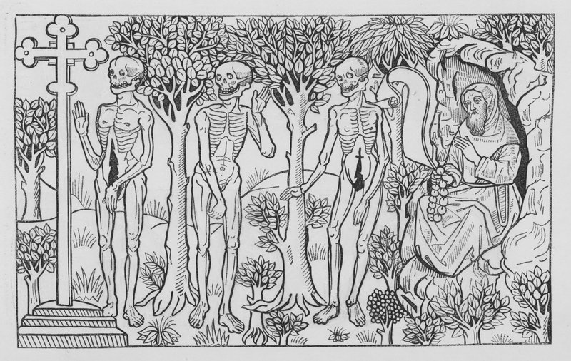 Holbeinin kuoleman tanssi tekijältä Hans Holbein der Jüngere