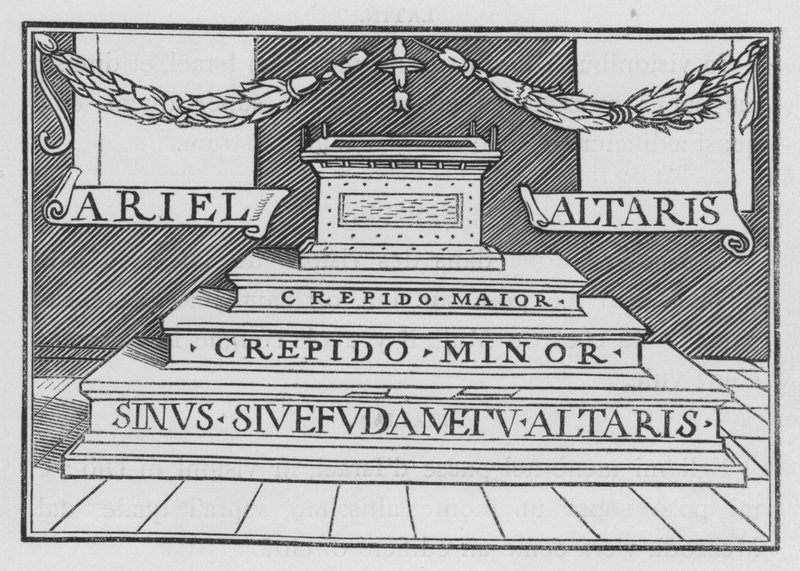 Gods Glory palaa temppeliin, Hesekiel XLIII, 4 tekijältä Hans after Holbein the Younger