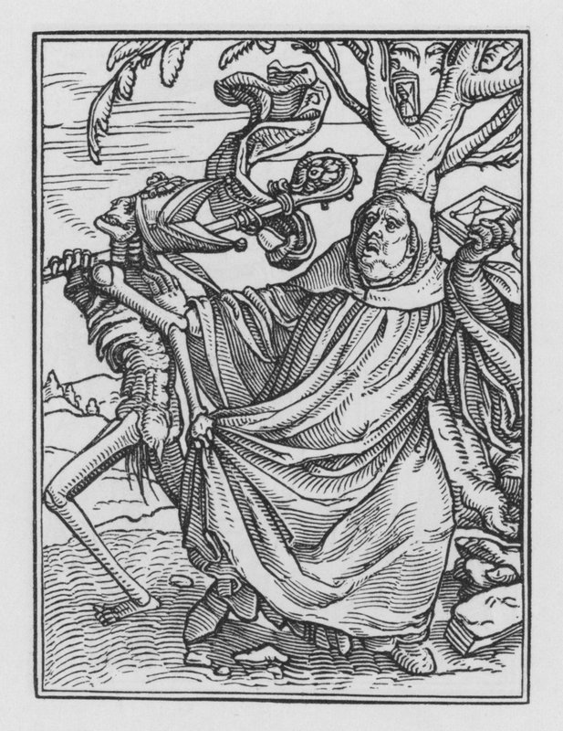 Holbeinin kuolematanssi: Apotti tekijältä Hans after Holbein the Younger