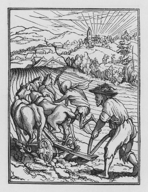 Holbeinin Kuolematanssi: Aviomies tekijältä Hans after Holbein the Younger