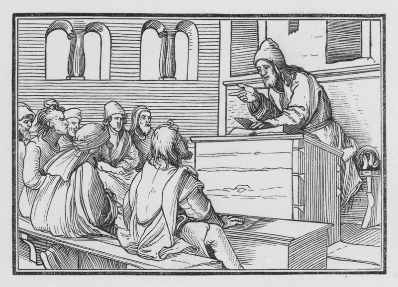 Aamoksen profetia, Aamos I, 1 tekijältä Hans after Holbein the Younger