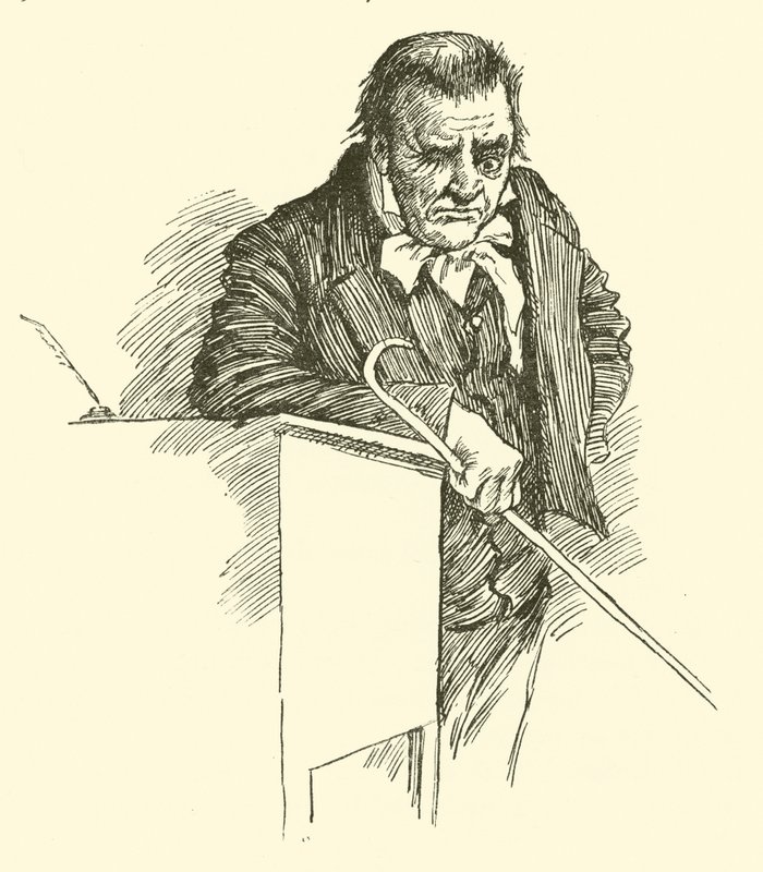 Herra Squeers tekijältä Harold Copping
