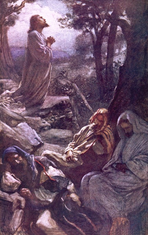 Getsemane tekijältä Harold Copping