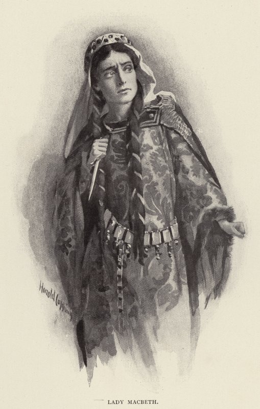 Lady Macbeth tekijältä Harold Copping