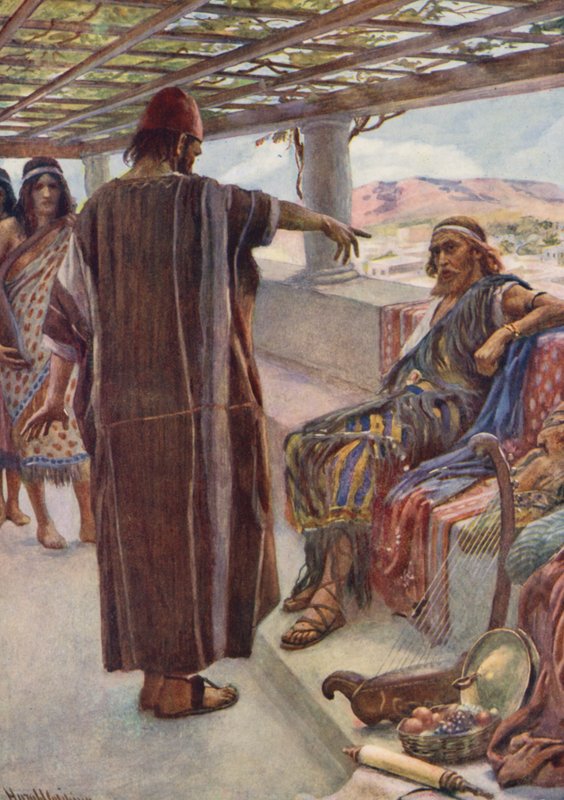 Vanha testamentti: "(värilitografia). tekijältä Harold Copping