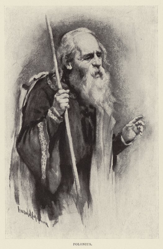 Polonius tekijältä Harold Copping