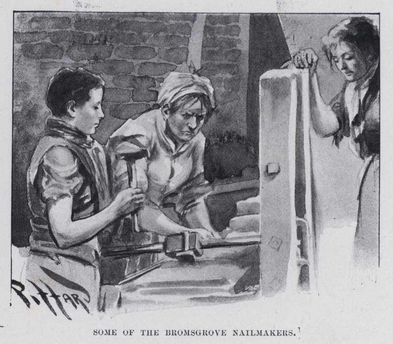 Jotkut Bromsgrove Nailmakers (m/w kuva) tekijältä Harold Hume Piffard