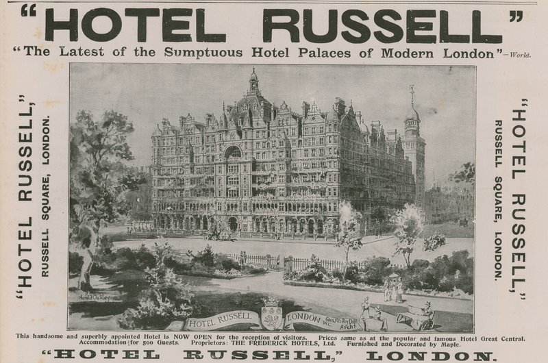 Hotelli Russell, Russell Square, Lontoo tekijältä Harold Oakley