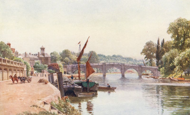 Richmond (värillinen litografia) tekijältä Harold Sutton Palmer