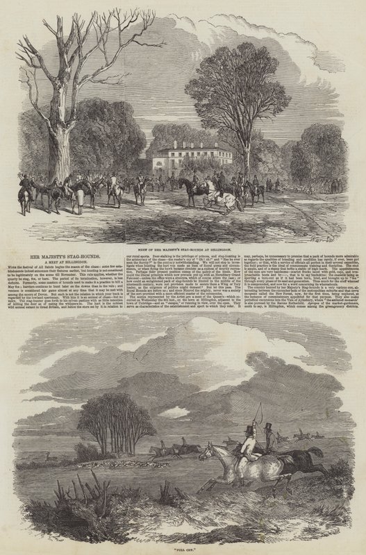 Hänen Majesteettinsa polttarit Hillingdonissa tekijältä Harrison William Weir