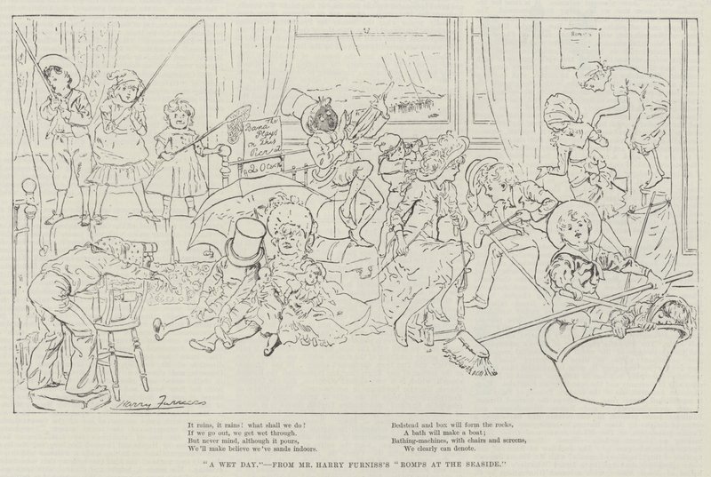 Märkä päivä tekijältä Harry Furniss