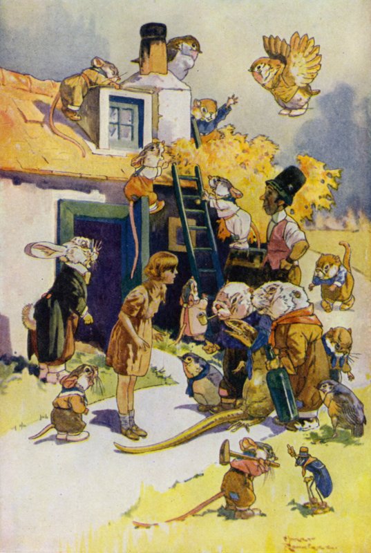 Liisa Ihmemaassa (värinen lito) tekijältä Harry Rountree
