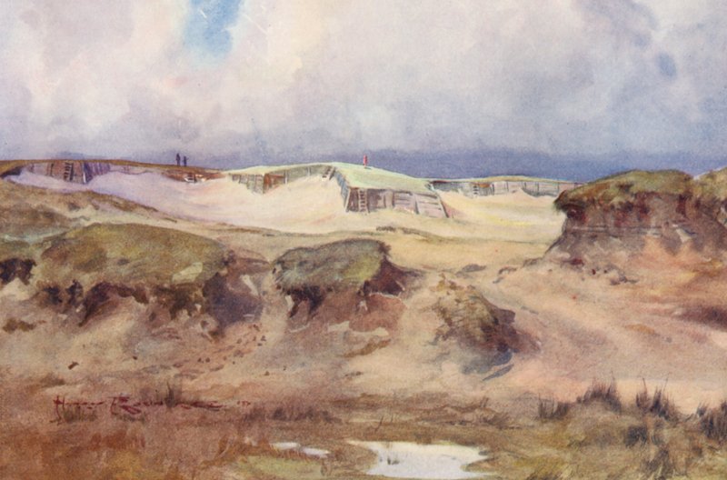 Golfkentät: Westward Ho! (värilitro). tekijältä Harry (1878 1950) Rountree