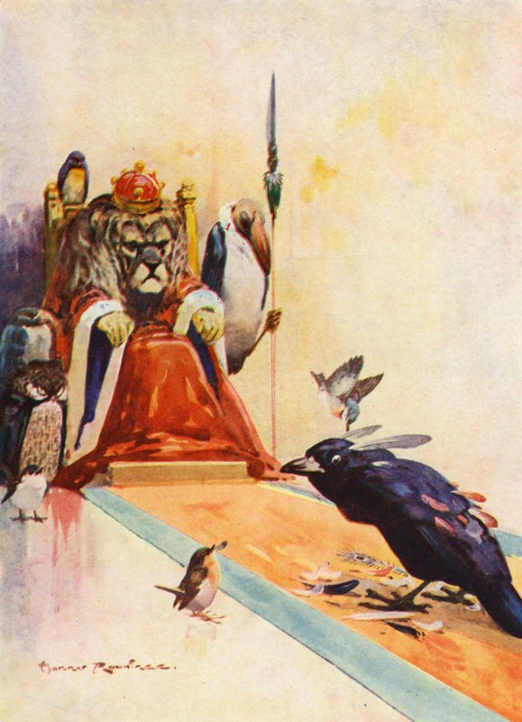 The Vain Jackdaw (värinen lito) tekijältä Harry Rountree
