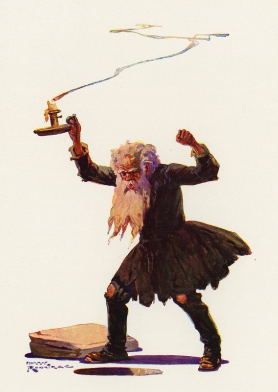 The Miser (väri litho) tekijältä Harry Rountree