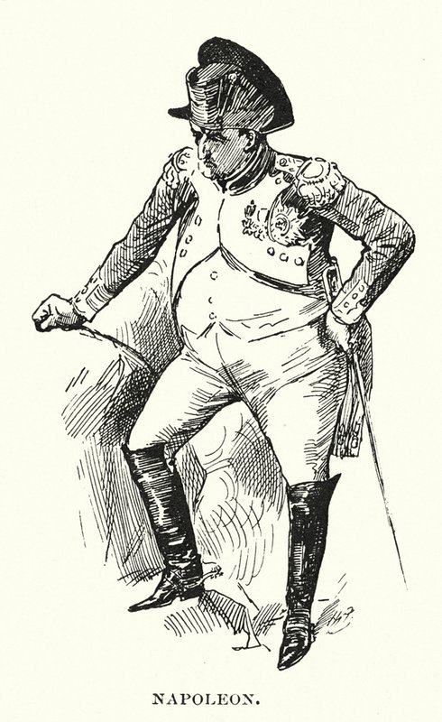 Napoleon (litografia) tekijältä Harry (after) Furniss