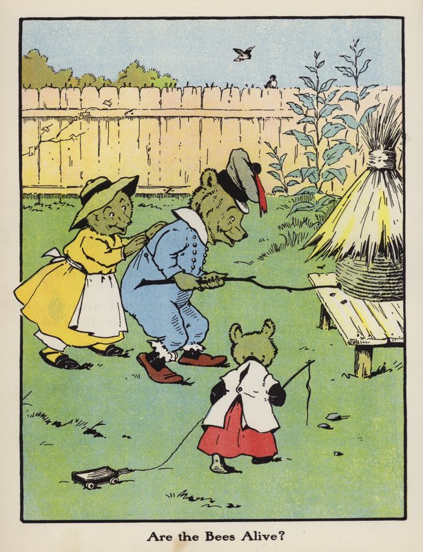 Ovatko mehiläiset elossa? (väri litho) tekijältä Harry B Neilson
