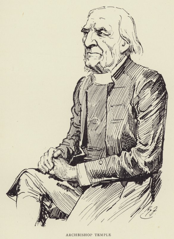 Arkkipiispan temppeli tekijältä Harry Furniss