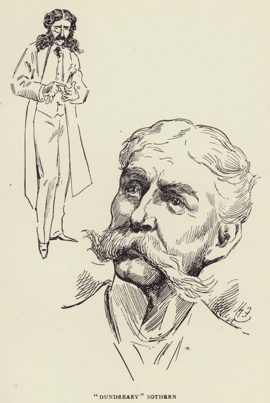 Dundreary Sothern tekijältä Harry Furniss