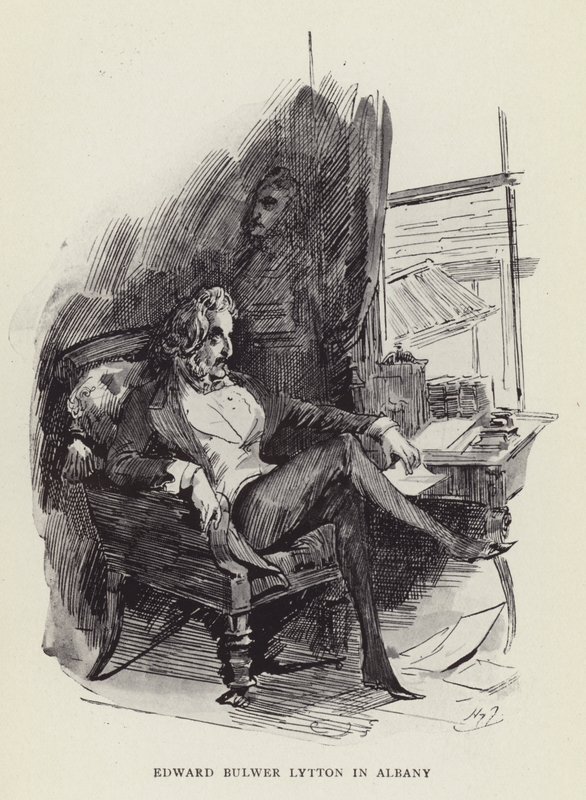 Edward Bulwer Lytton Albanyssa tekijältä Harry Furniss