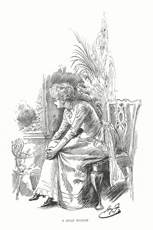 Golf: Golfleski (litho) tekijältä Harry Furniss