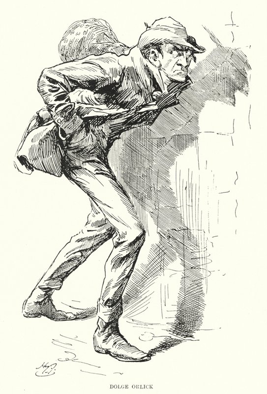 Charles Dickensin kuvitus suurille odotuksille (litho) tekijältä Harry Furniss
